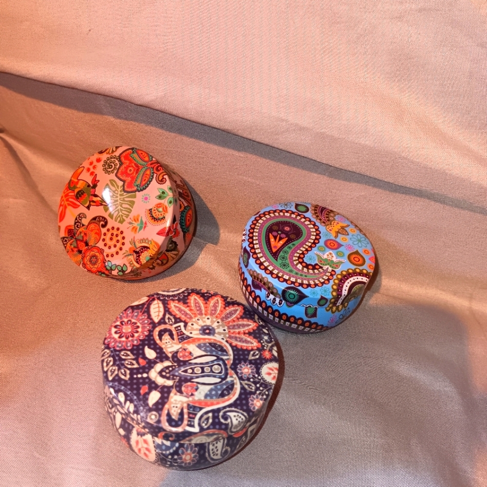 Set of 3 assorted scents 2.5 Oz candles